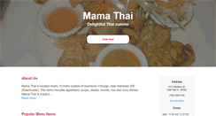 Desktop Screenshot of mamathaioakpark.com